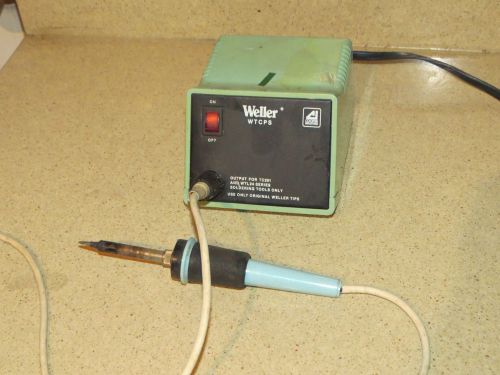 Weller wtcps soldering station (wlcc) for sale