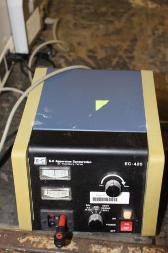 E-C Apparatus EC-420 Corporation Electrophoresis Power Supply