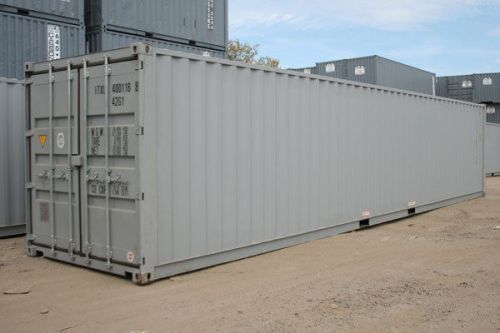 40&#039; New 1 Trip Cargo Worthy Steel Shipping Container-Servicing-Pueblo,Co