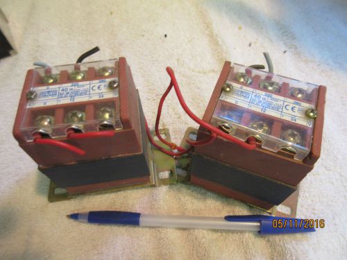 2 x PolyLux Transformer 220/380 to 12/24vdc, 40VA