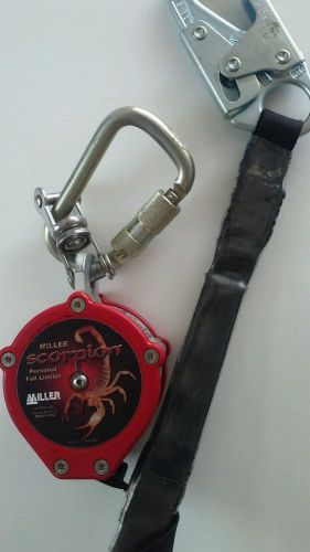 Miller scorpion personal fall limiter 9&#039; x 1&#034; x 0.06&#034; for sale