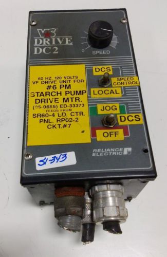 RELIANCE ELECTRIC DC2 MOTOR CONTROLLER N/M DC2-72U