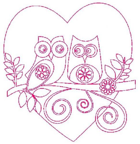 30 Custom Pink Owl Art Personalized Address Labels