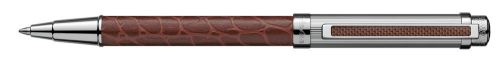 Laban 925 sterling silver  brown leather,  Ballpoint pen
