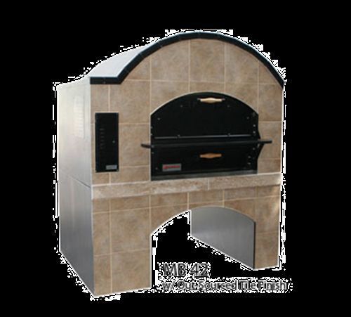 Marsal mb-42 pizza oven deck type gas (1) 36&#034; x 42&#034; chamber (4) 18&#034; pie capacity for sale