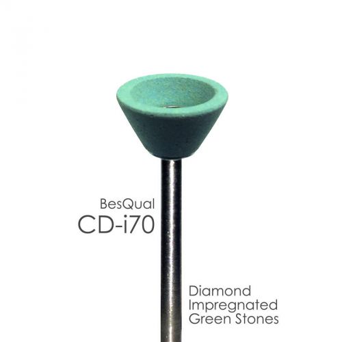 Diamond green stone inverted cone for zirconia and porcelain cd-i70 besqual for sale