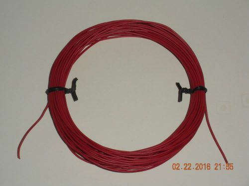 28 AWG STRANDED RED HOOK-UP WIRE, CABLE 10m (32.8ft), Flexible, US seller.