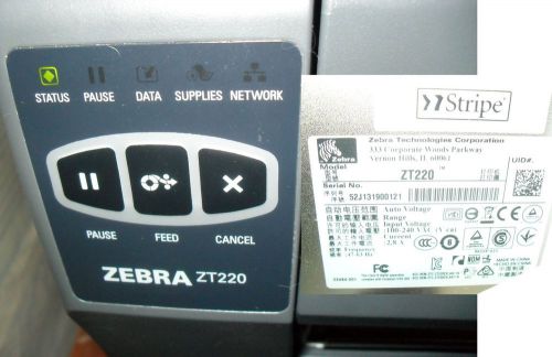Zebra zt220 direct thermal printer - monochrome - (zt22042-d01000fz) for sale