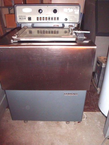 Sorvall rc2-b superspeed automatic refrigerated centrifuge. includes rotor for sale