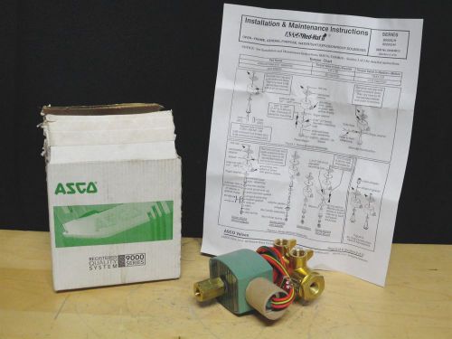 Asco * solenoid valve * p/n: 8345g001 * 10-150 psi * pipe size 1/4&#034; * new in box for sale