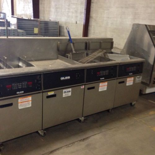 Pair - olv fl14e pan washer &amp; giles eof,10,10,24,24,comp, deep fryer for sale