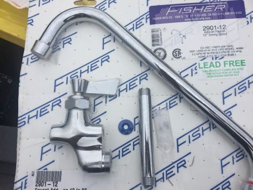 Fisher 2901-12 Add-On-Faucet for rigid control valves with 12&#034; swing spout