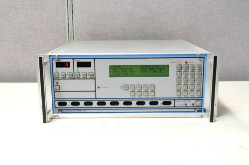 Precision Filters, Inc. System 6000 with 6624 Quad Filter/Amplifiers MF64-00-1