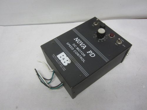 B&amp;B Nova PD DC Motor Speed Control