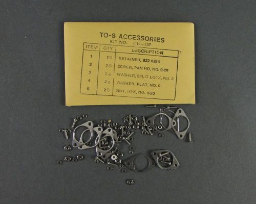 Lot of (22) k14-0237 kit to-8 accessories holder hardware transistor for sale