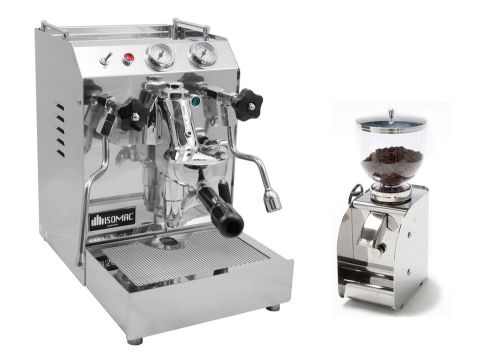 Isomac Millennium CoolTouch Espresso &amp; Cappuccino Machine &amp; Granmacinino Grinder