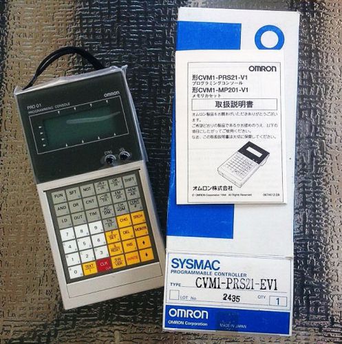 New Omron Sysmac CVM1-PRS21-EV1 Industrial Programmable Console Controller -$795