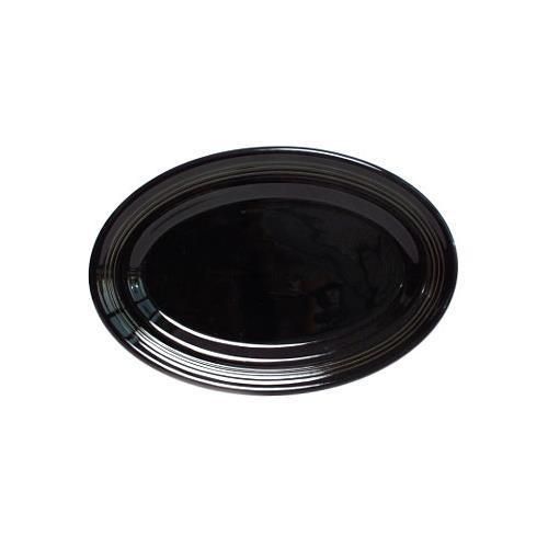 New Tuxton CBH-136 Platter, 13-3/4&#034; X 10-1/2&#034;, Oval, Concentrix Black