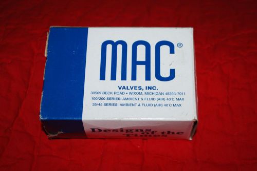 Mac Model 24A-ED-CAB-EM2-RDDA-1RA Valve NIB Free Shipping