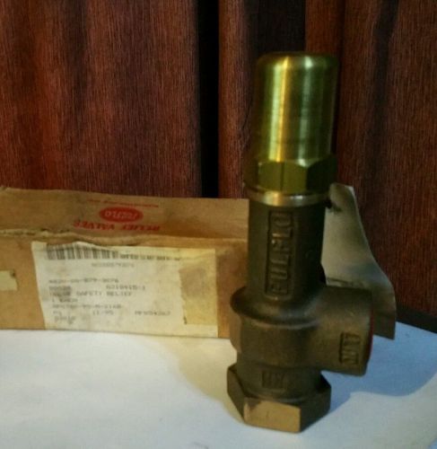 New fulflo pressure relief valve spo760-95-m-2168, rating:1000 psi  1/2&#034; for sale
