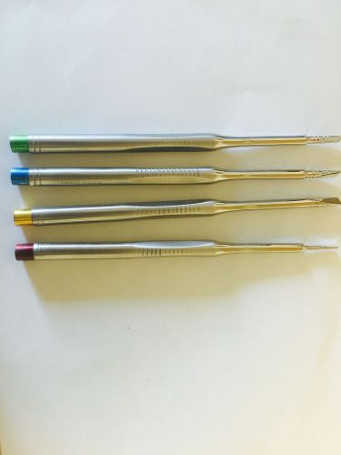 Set of 4 Pieces Bone Spreading Dental Implant Instrument Set