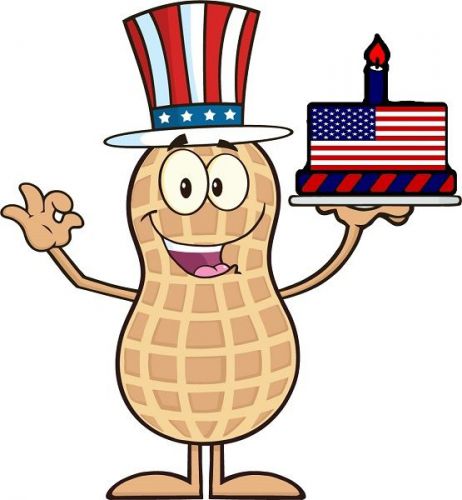 30 Custom American Peanut Personalized Address Labels