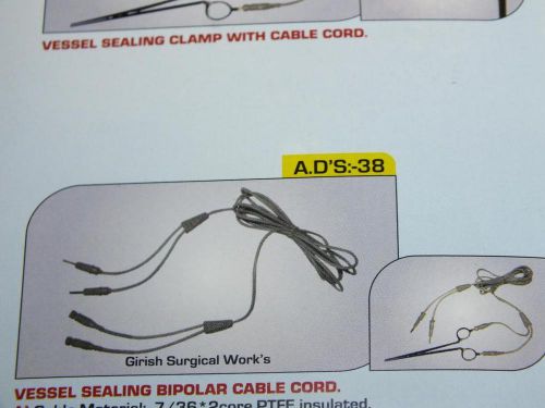Vessel Sealing clamp cable cord (silicon cable cord)
