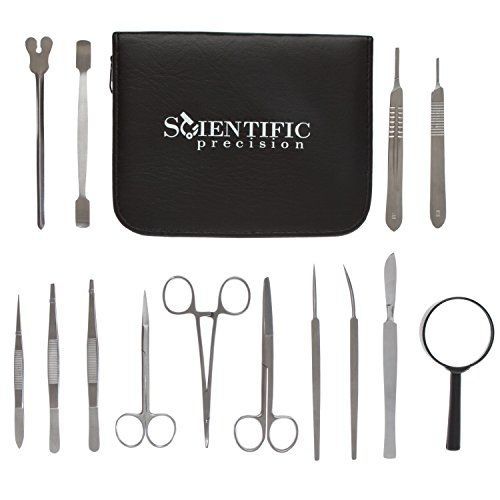 Scientific precision dissection kit - lifetime guarantee - 20 piece set of high for sale