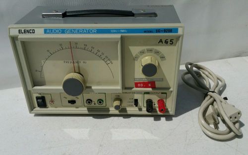 NICE - ELENCO AUDIO GENERATOR 10Hz-1MHz MODEL: SG-9200 Waveform Attenuator