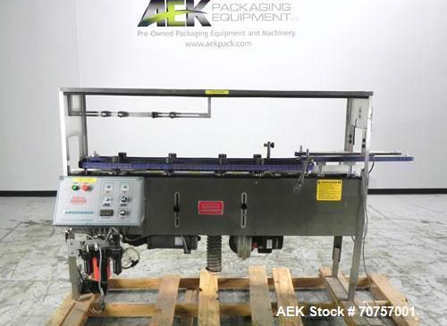Used- Kaps-All Model AC-I Clean-N-Vac Container Cleaner. Air Rinser Machine has
