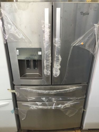New whirlpool  french door refrigerator w/ refrigerated drawer - stainless steel for sale