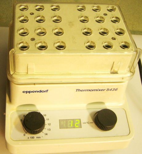 Eppendorf Thermomixer Heated Hot Mixer Shaker Stirrer Lab Laboratory 5436 B