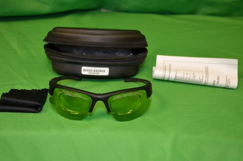 NoIR Cosmetic Laser Safety Glasses Green - NEW - See Description