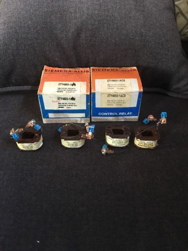 Lot Of 4 Siemens 3TY4803-1AC8 Coil 220/240VAC 50/60Hz For RCC And RCN Relay