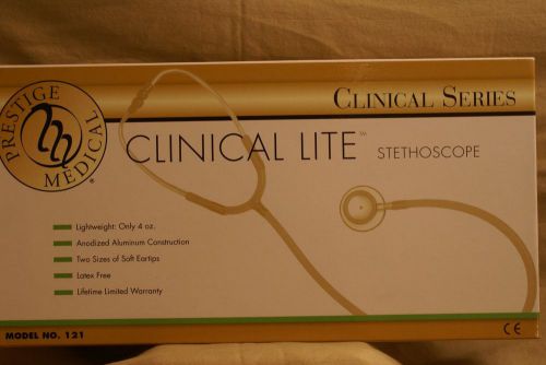 Purple Prestige Medical Clinical Lite Stethoscope, Model 121, New