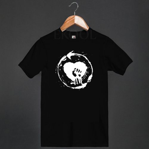 Rise Against Bombs Away Logo T-Shirt Hardcore Rock Band Make It Stop
