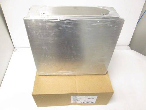 New hoffman a1614chnfss6 316l stainless steel junction box 16&#034; x 14&#034; x 6&#034; depth for sale