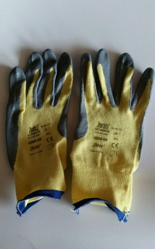 Zorbit Best 4560 MXOA Sponge Nitrile Glove, Ultimate Flat Dipped orb-it