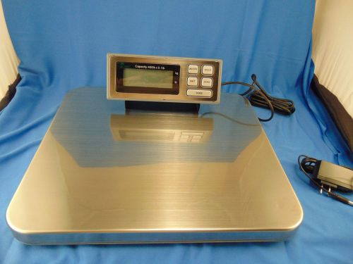 Veterinarian portable scale LSS Series weight capacity 400 lbs. digital electric