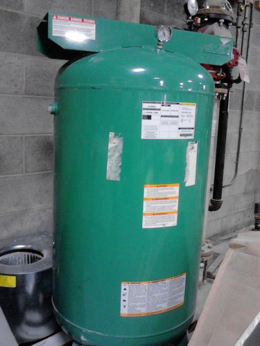 Speedaire stationary air tank 80 gallons 200 psi used for sale