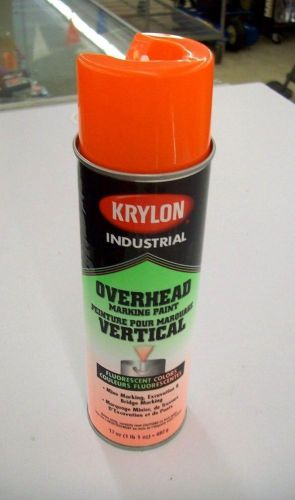 Krylon Industrial K04003 Overhead Vertical Marking Paint 17oz. 12pk - Orange