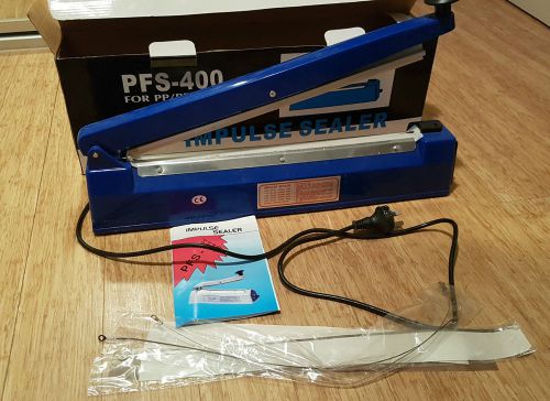 Impulse Sealer \ Heat Sealer pfs-400 BRAND NEW / INC SPARES