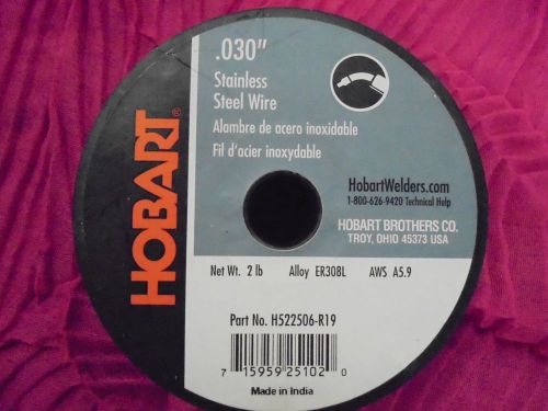Hobart Stainless Steel Wire .030&#034; H522506-R19 2 lbs NEW