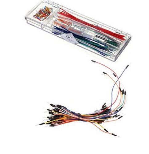 140pcs U-Shape Solderless Breadboard Jumper Cable Wire Kit + 65PCS Cables DIY