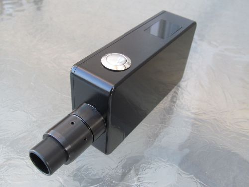 Black Unregulated *SERIES* Voltmeter Dual 18650 Box Mod + Black Velocity RDA!
