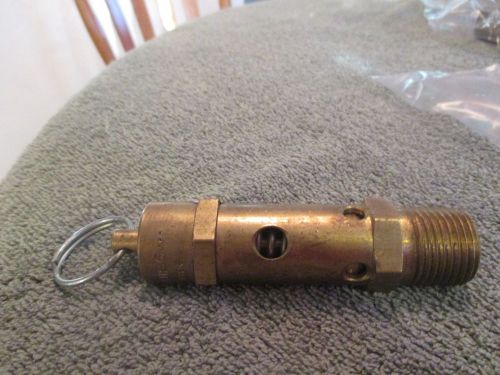 New, never used! 1/2&#034; Male Pop Off Valve