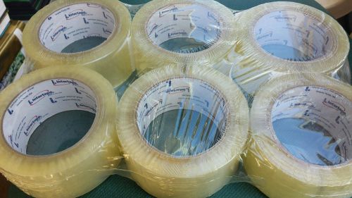 6 rolls Intertape 6151 QT Clear Packing Tape 48mm X 100m / 1.88in X 109.3yds .