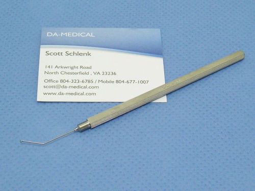 Katena K3-4910 Graether Iris Retractor, Angled with Collar Button