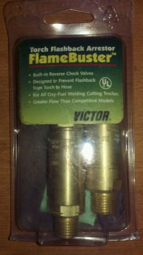 Victor 0656-0001 Flamebuster Flashback Arrestor Set Torch FB-1