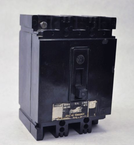 Westinghouse EB3015 Circuit Breaker 15A 240V 3 Pole